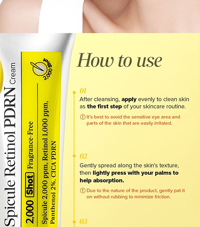 Spicule Retinol PDRN Cream - 15g