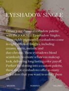 Joocyee Glitter Eyeshadow Single - 5 Colors - #MT134 Jade Firelight - 1.6g
