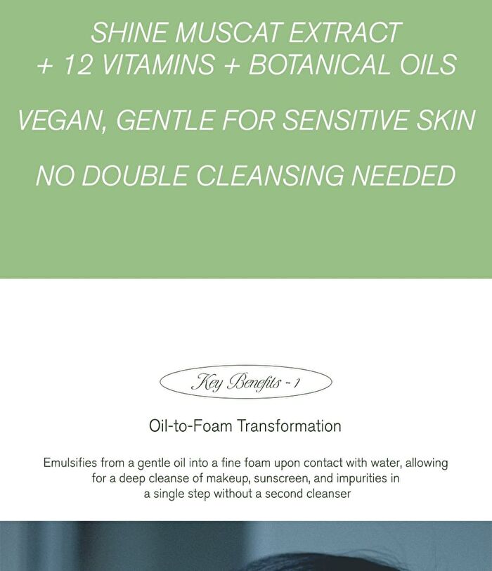 Urbanand Moonlight Flow Oil To Foam Cleanser - 150ml