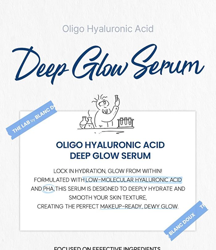 THE LAB by BLANC DOUX Oligo Hyaluronic Acid Deep Glow Serum - 85ml