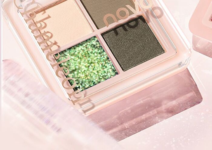 Illuminating Chameleon Eyeshadow Palette - 4 Types - 01# Honeysuckle - 3.2g