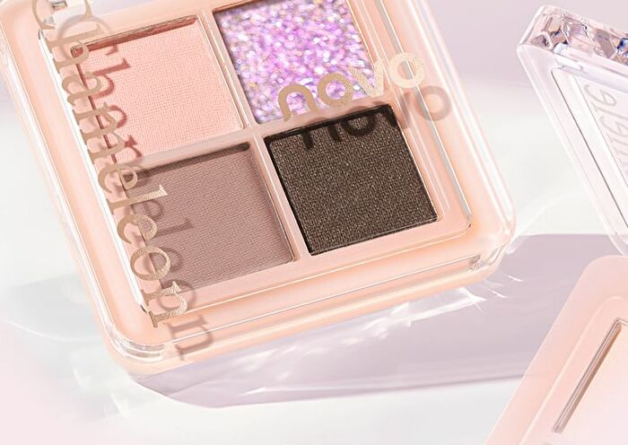 Illuminating Chameleon Eyeshadow Palette - 4 Types - 01# Honeysuckle - 3.2g