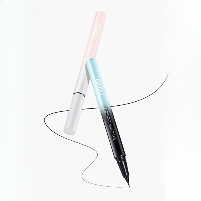 Soft & Smooth Liquid Eyeliner - 2 Colors - 02# Brown - 0.6ml