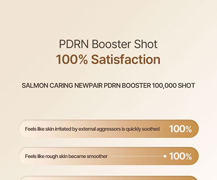 Salmon Caring Newpair PDRN Booster 100,000 Shot Essence 1pc Set - 1 set