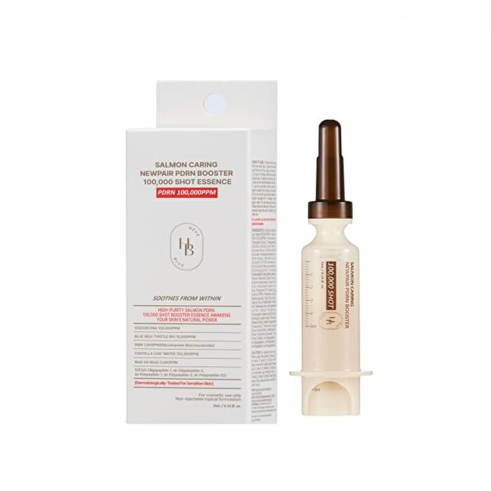 Salmon Caring Newpair PDRN Booster 100,000 Shot Essence 1pc Set - 1 set