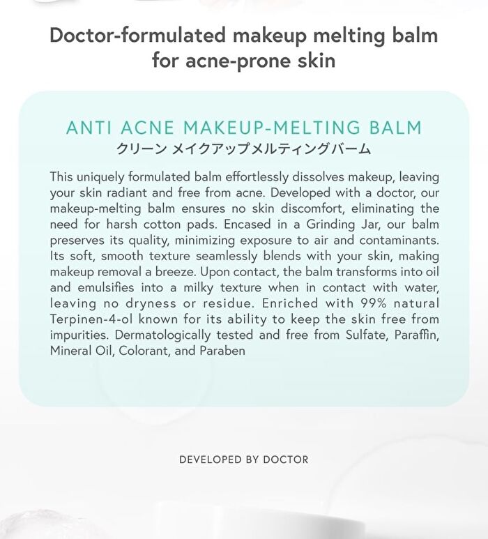 Anti Acne Makeup-Melting Balm - 40g
