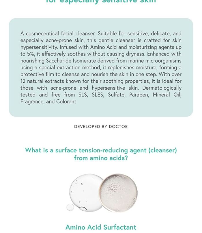 Ultra-Sensitive Serum Cleanser - 200ml