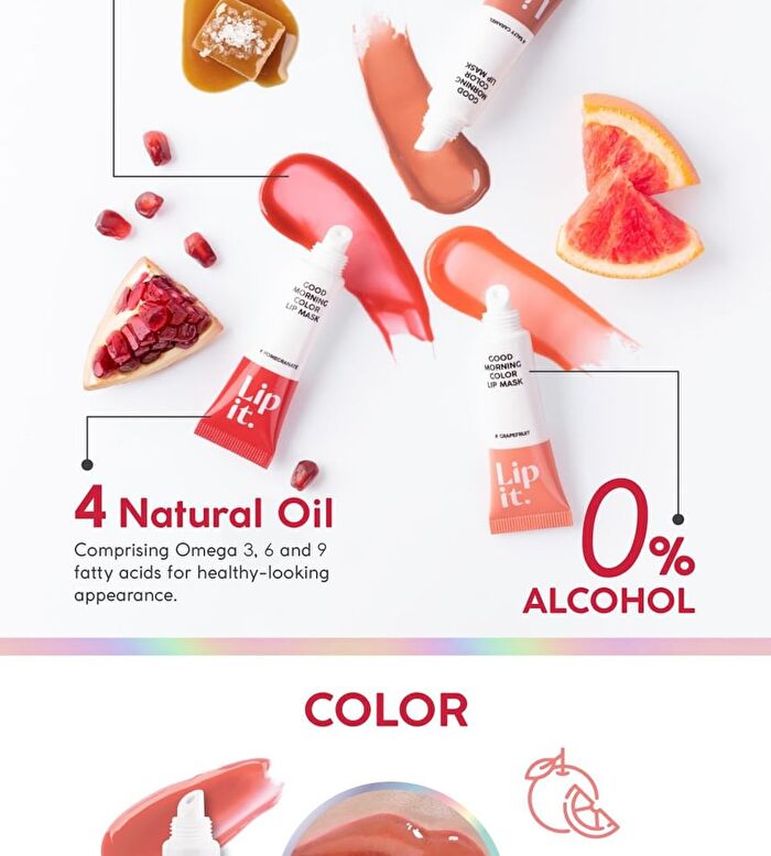 Good Morning Color Lip Mask - 01 Grapefruit
