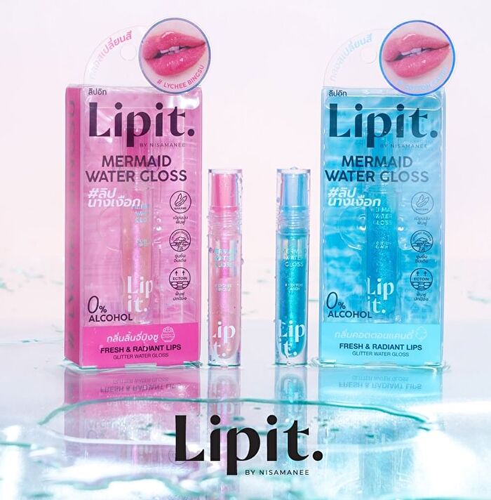 Mermaid Water Gloss - 01 Cotton Candy