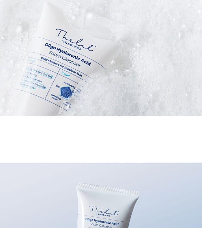 THE LAB by BLANC DOUX Oligo Hyaluronic Acid Foam Cleanser - 2025 Version - 120ml