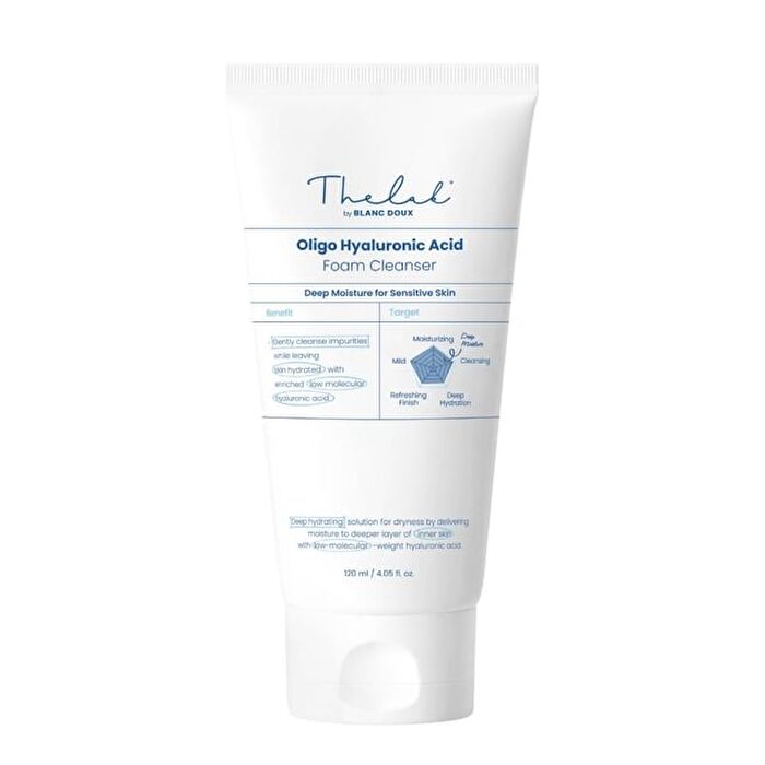 THE LAB by BLANC DOUX Oligo Hyaluronic Acid Foam Cleanser - 2025 Version - 120ml
