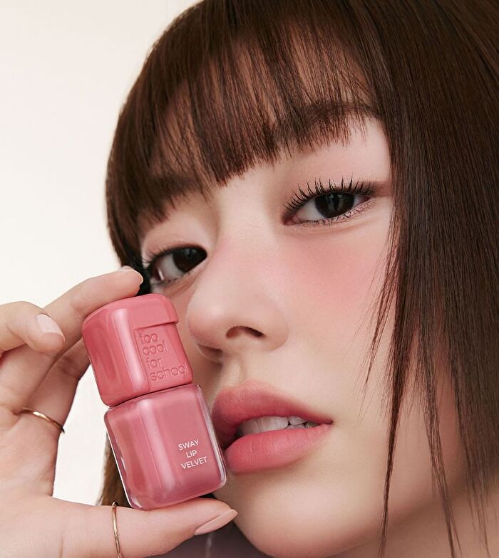 too cool for school Sway Lip Velvet - 11 Colors - #11 Roasting Fig