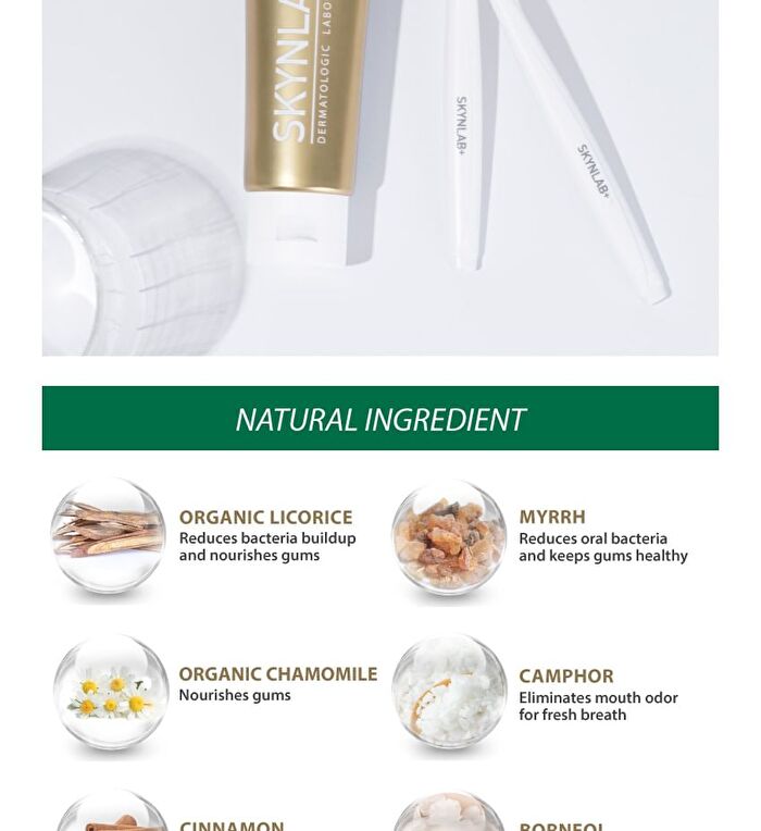 Organic Premium Herbs Toothpaste - 100g