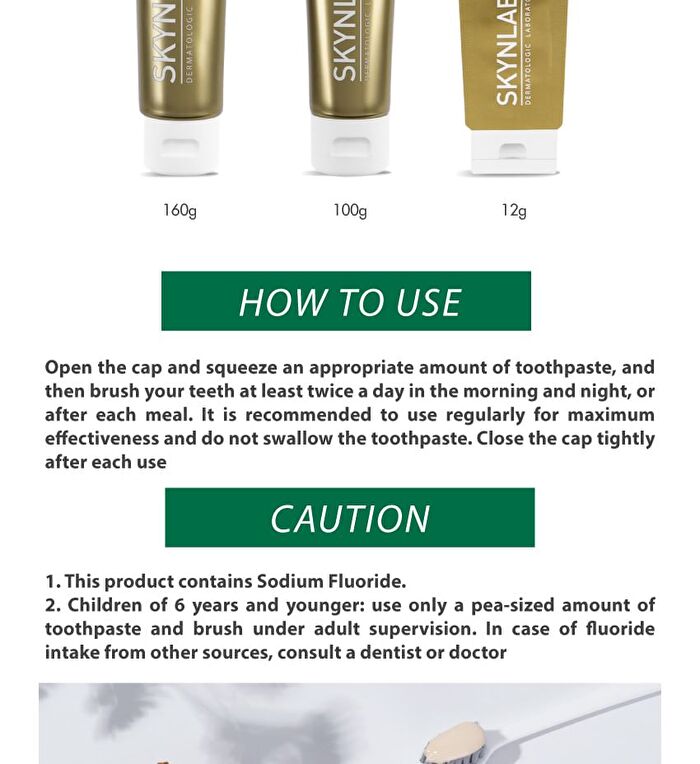 Organic Premium Herbs Toothpaste - 100g
