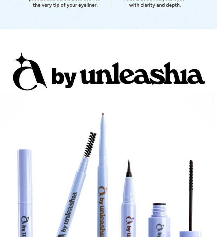 A by Unleashia Non Stop Liquid Eyeliner - 2 Colors - #01 Ash Black