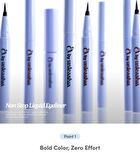 A by Unleashia Non Stop Liquid Eyeliner - 2 Colors - #01 Ash Black