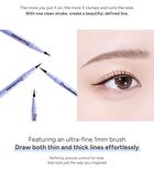 A by Unleashia Non Stop Liquid Eyeliner - 2 Colors - #01 Ash Black