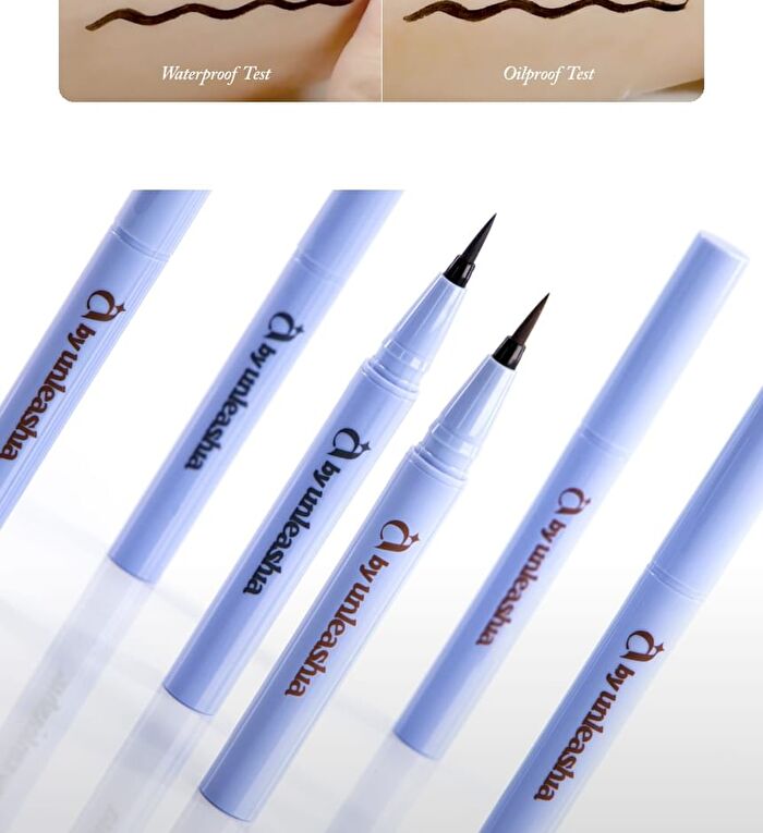 A by Unleashia Non Stop Liquid Eyeliner - 2 Colors - #02 Classic Brown