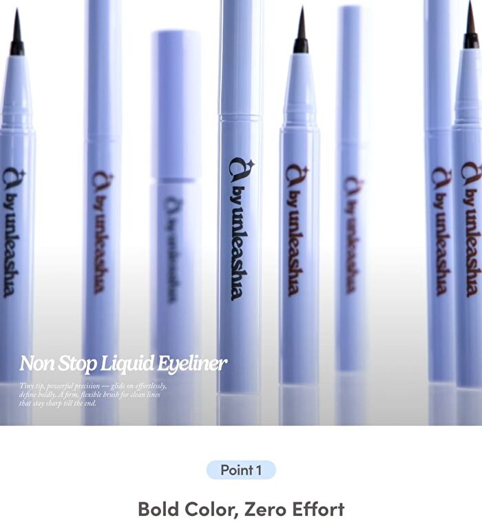 A by Unleashia Non Stop Liquid Eyeliner - 2 Colors - #02 Classic Brown