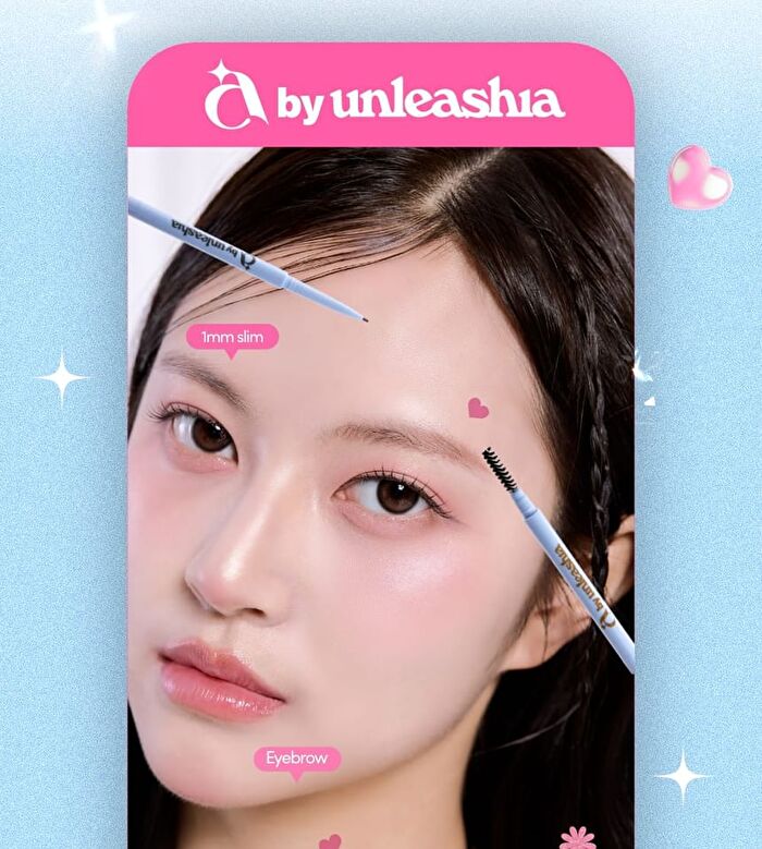 A by Unleashia Real Fine 1mm Eyebrow Pencil - 2 Colors - #01 Umber Gray