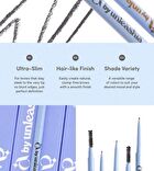 A by Unleashia Real Fine 1mm Eyebrow Pencil - 2 Colors - #02 Mud Brown