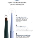 A by Unleashia Real Fine 1mm Eyebrow Pencil - 2 Colors - #02 Mud Brown