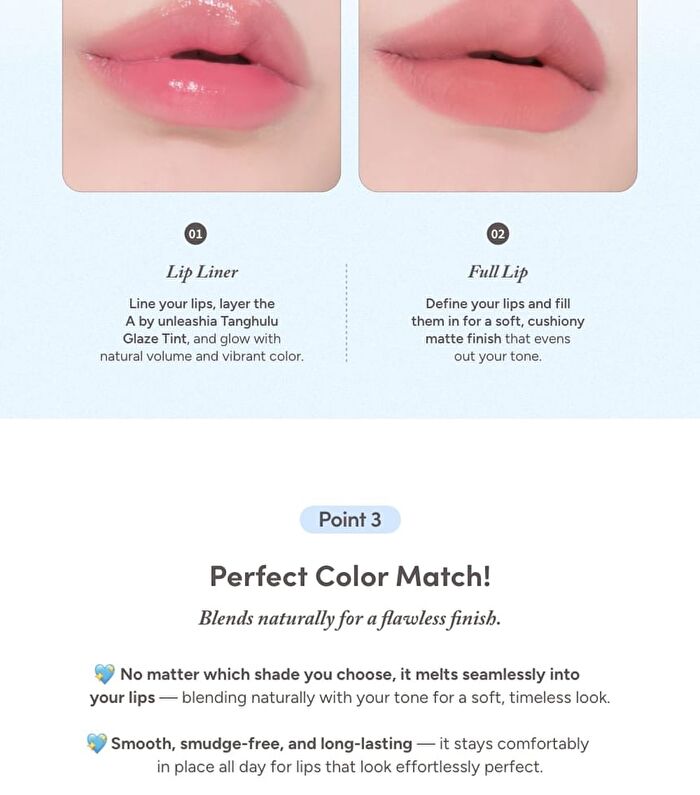 A by Unleashia Pillow Kiss Lip Pencil - 3 Colors - #02 Charming