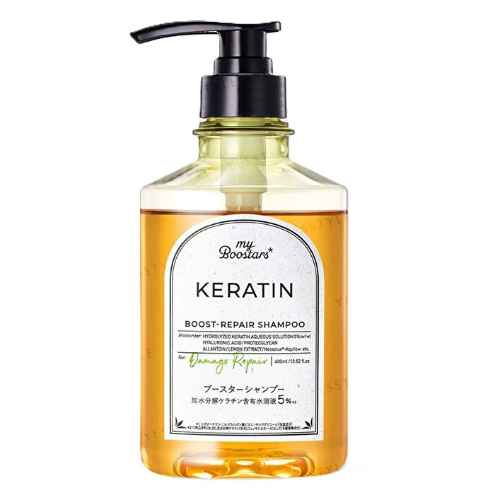 My Boostars Keratin Boost-Repair Shampoo - 400ml