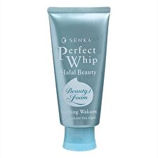 Shiseido Senka Perfect Whip Halal Beauty Soothing Wakame Japanese Sea Algae Beauty Foam - 100g