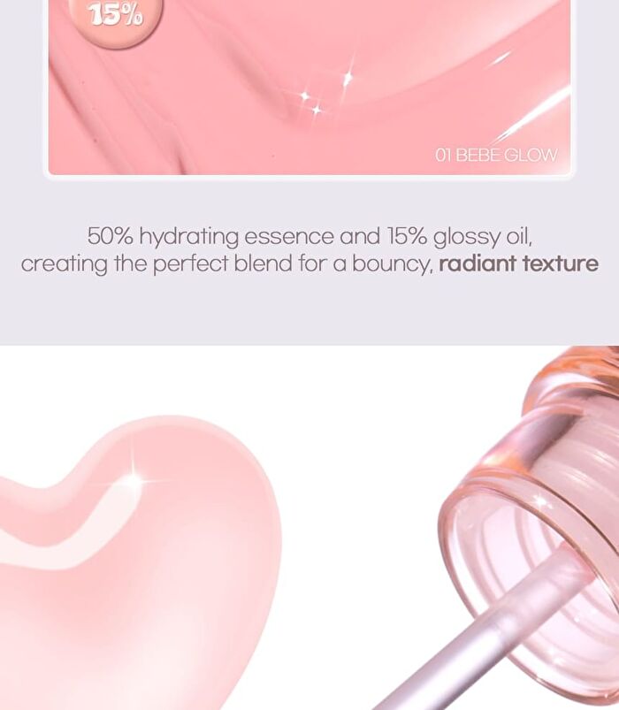 Heart Wearing Liquid Cheek - 8 Colors - #01 Bebe Glow