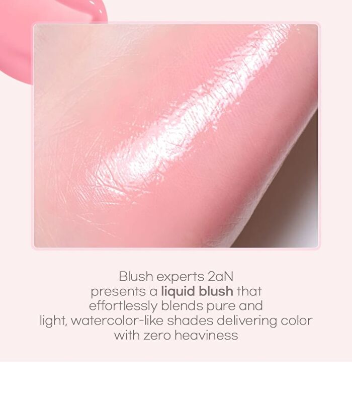 Heart Wearing Liquid Cheek - 8 Colors - #01 Bebe Glow