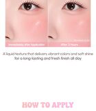 Heart Wearing Liquid Cheek - 8 Colors - #02 Peach Glow
