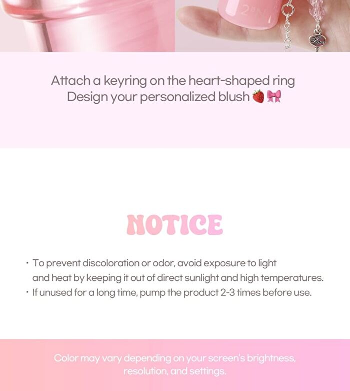 Heart Wearing Liquid Cheek - 8 Colors - #05 Moody Glow
