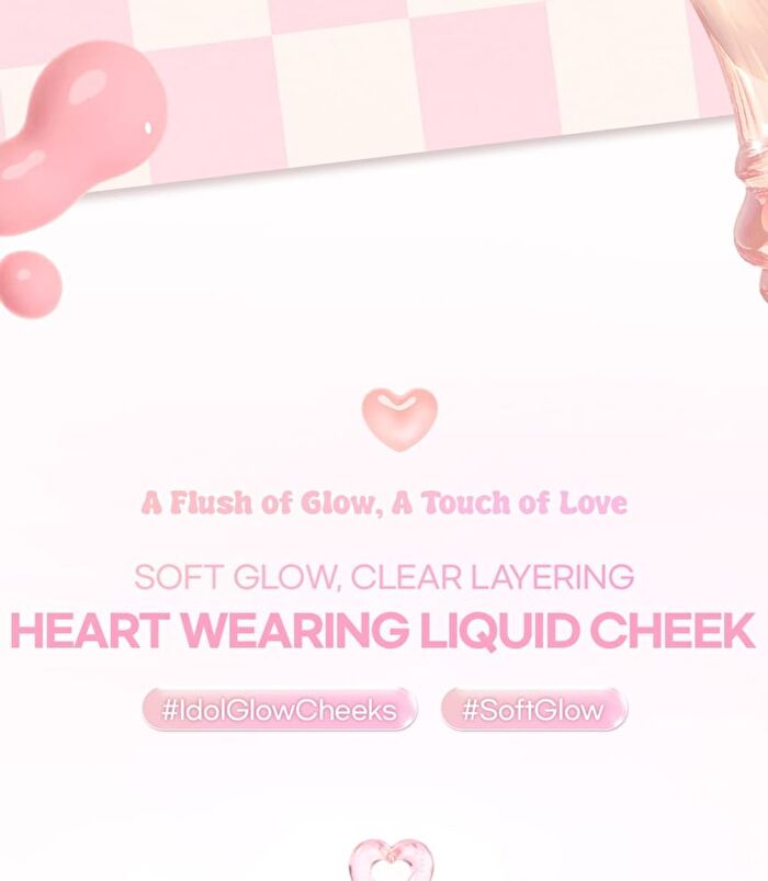 Heart Wearing Liquid Cheek - 8 Colors - #08 Pansy Glow
