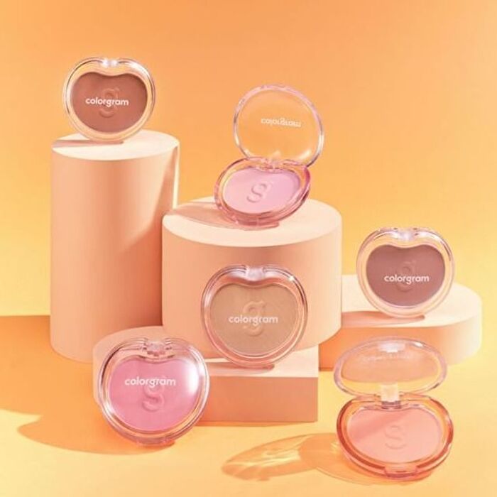 Tintin Dory Cotton Blusher - 6 Colors - #01 Fluffy Apricot
