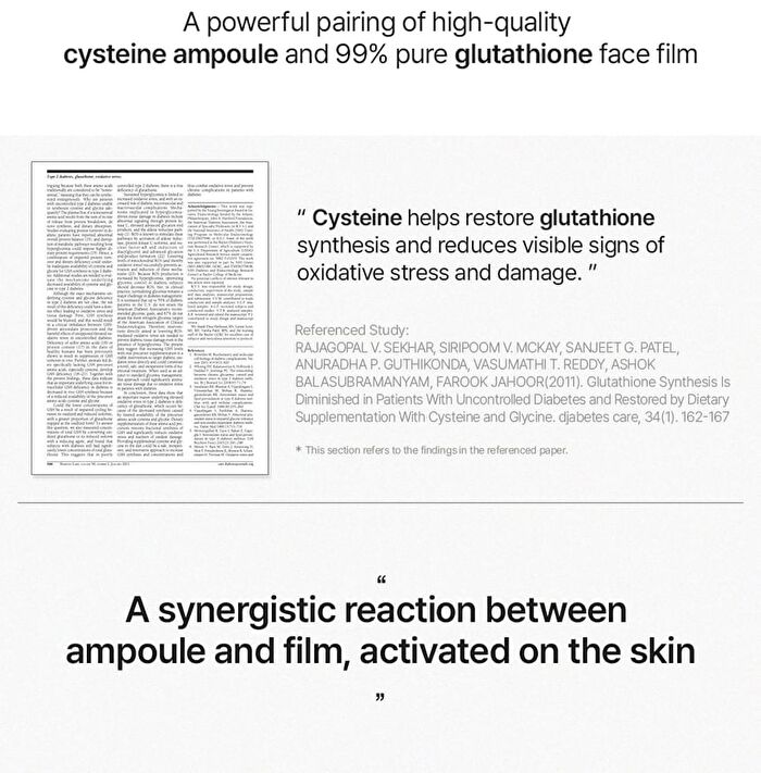 Glutathione Face Film Set - 12 pcs