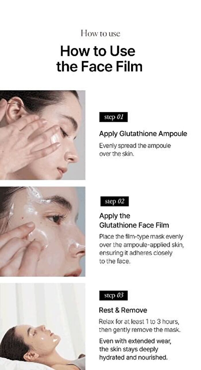 Glutathione Face Film Set - 12 pcs