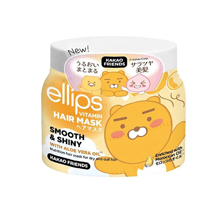 ellips Kakao Friends Vitamin Hair Mask Smooth & Shiny - 200g