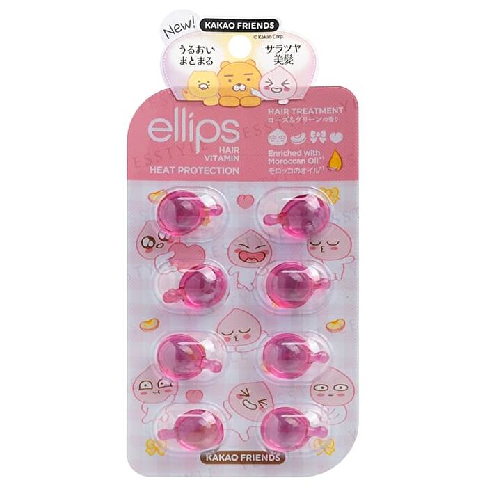 ellips Kakao Friends Vitamin Hair Treatment Hair Oil Capsule Blister - 8 pcs