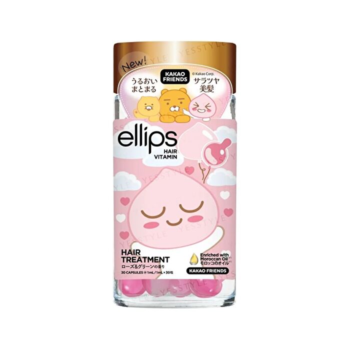 ellips Kakao Friends Vitamin Hair Treatment Hair Oil Capsule Bottle - 30 pcs