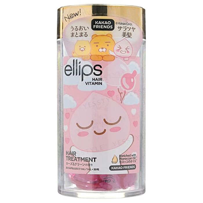 ellips Kakao Friends Vitamin Hair Treatment Hair Oil Capsule Bottle - 30 pcs