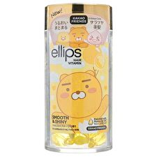 ellips Kakao Friends Vitamin Smooth & Shiny Hair Oil Capsule Bottle - 30 pcs