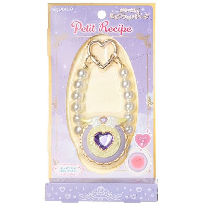 Petit Recipe Charm-shaped Lip & Cheek Purple - 1 pc
