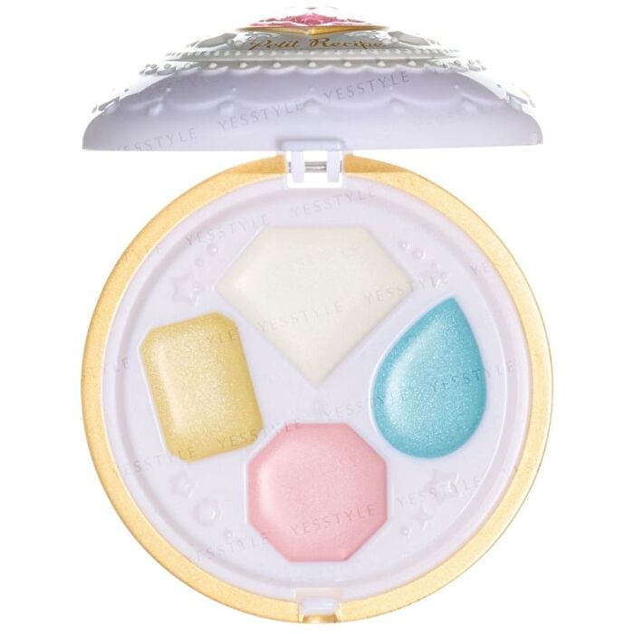 Petit Recipe Eyeshadow Palette White - 1 pc