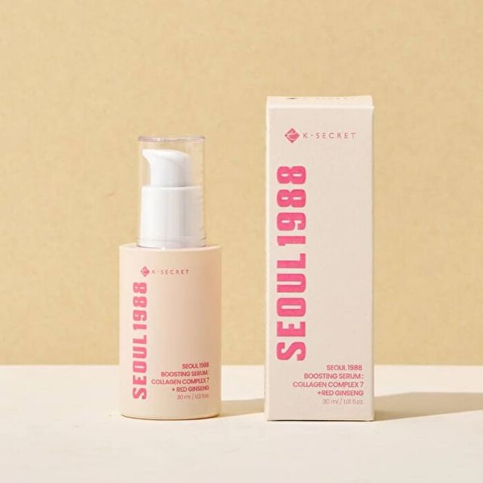 Ksecret SEOUL 1988 Boosting Serum : Collagen Complex 7 + Red Ginseng - 30ml