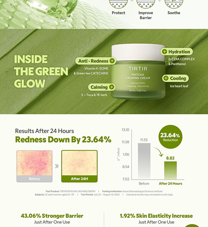 Matcha Calming Cream - 50ml