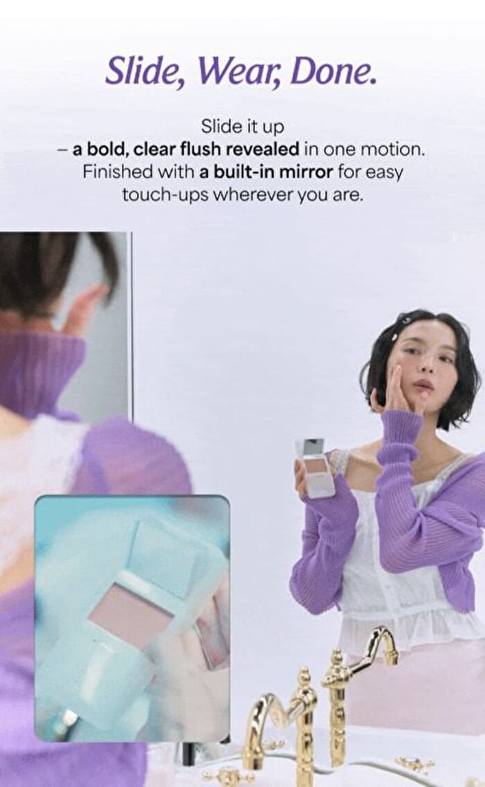 Entropy Slide-up Dough Cheek - 10 Colors - #2058C Plum Message