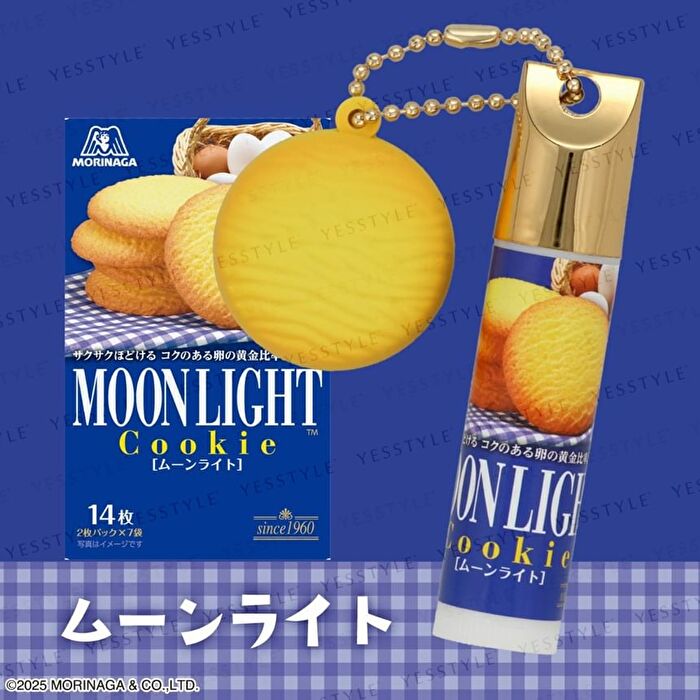 Morinaga Biscuit Lip Balm With Morinaga Biscuit Mascot - 1 pc - Random Style