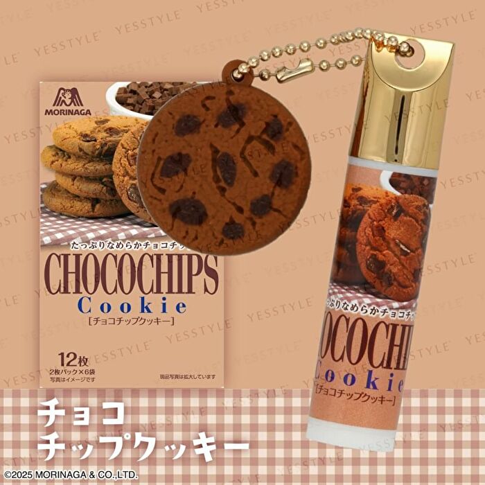 Morinaga Biscuit Lip Balm With Morinaga Biscuit Mascot - 1 pc - Random Style