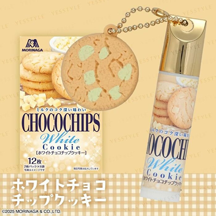 Morinaga Biscuit Lip Balm With Morinaga Biscuit Mascot - 1 pc - Random Style